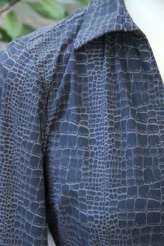 Doorknoopjurk zwart/ grijs My Pashion mt S travel Maxi Vast, Zwart, Ophalen of Verzenden, Zo goed als nieuw, Maat 36 (S)