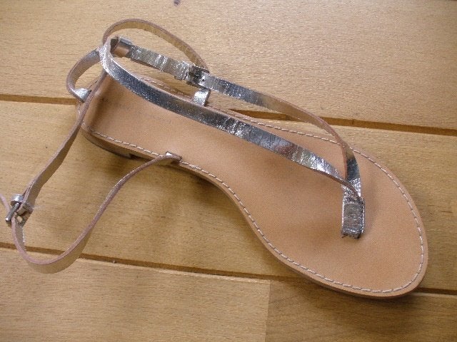ZARA slippers zilver grijs maat 39, Kleding | Dames, Schoenen, Ophalen of Verzenden, Zo goed als nieuw, Zara Basic, Grijs