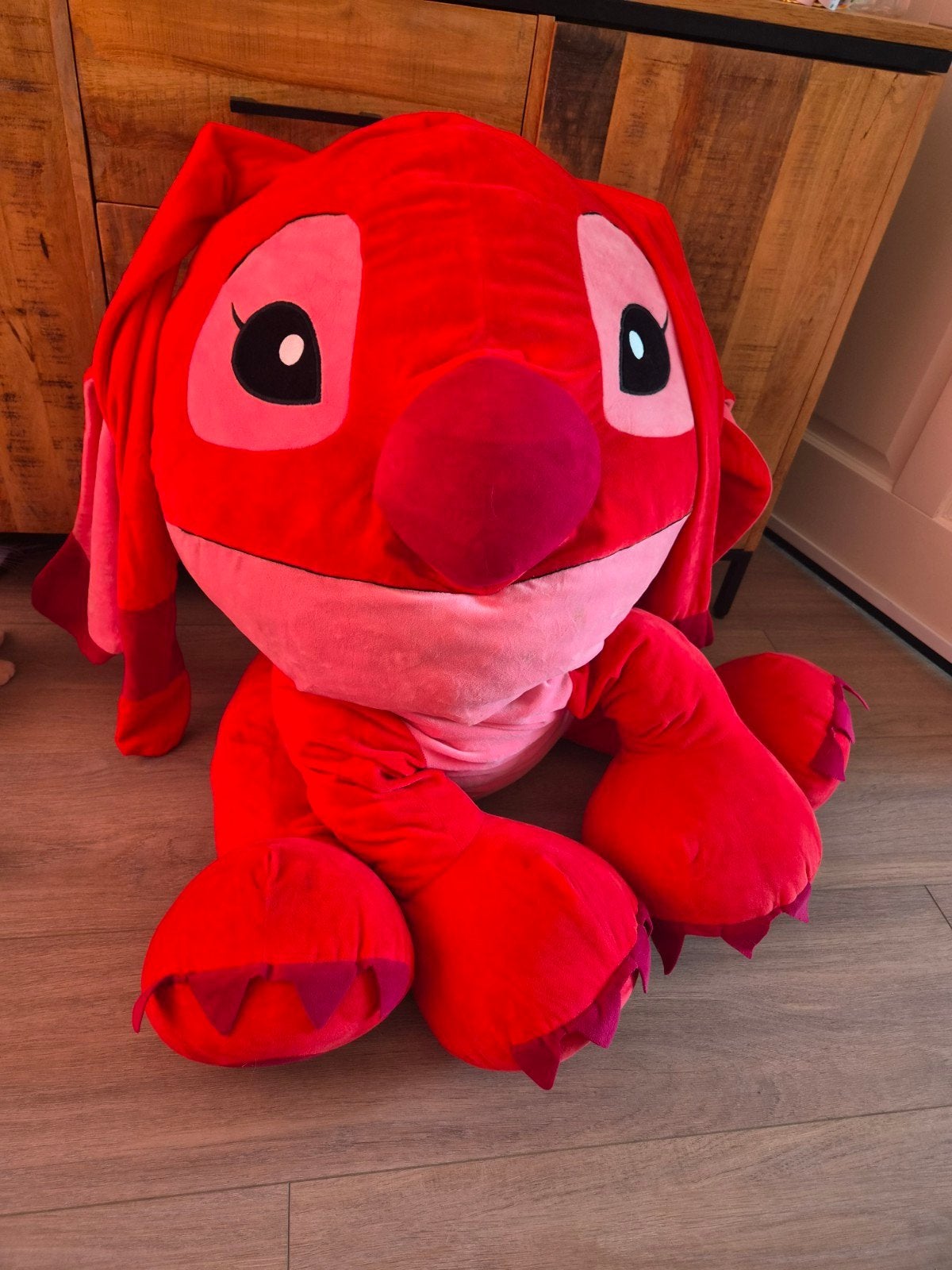 Grote knuffel van Leroy, Lilo en Stitch, Ophalen, Disney, Overige typen, Rood