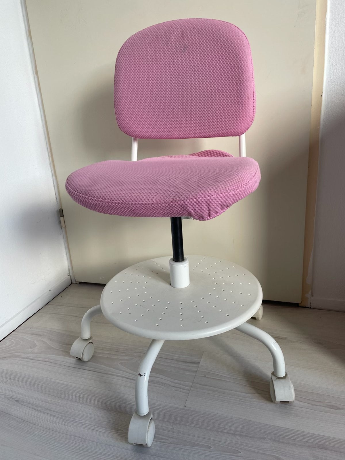 Bureaustoel kantoorstoel kind IKEA, Ophalen, Gebruikt, Roze, Bureaustoel