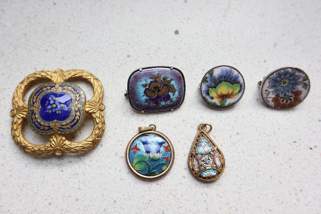 Lot vintage en antieke juwelen, Ophalen of Verzenden, Dames