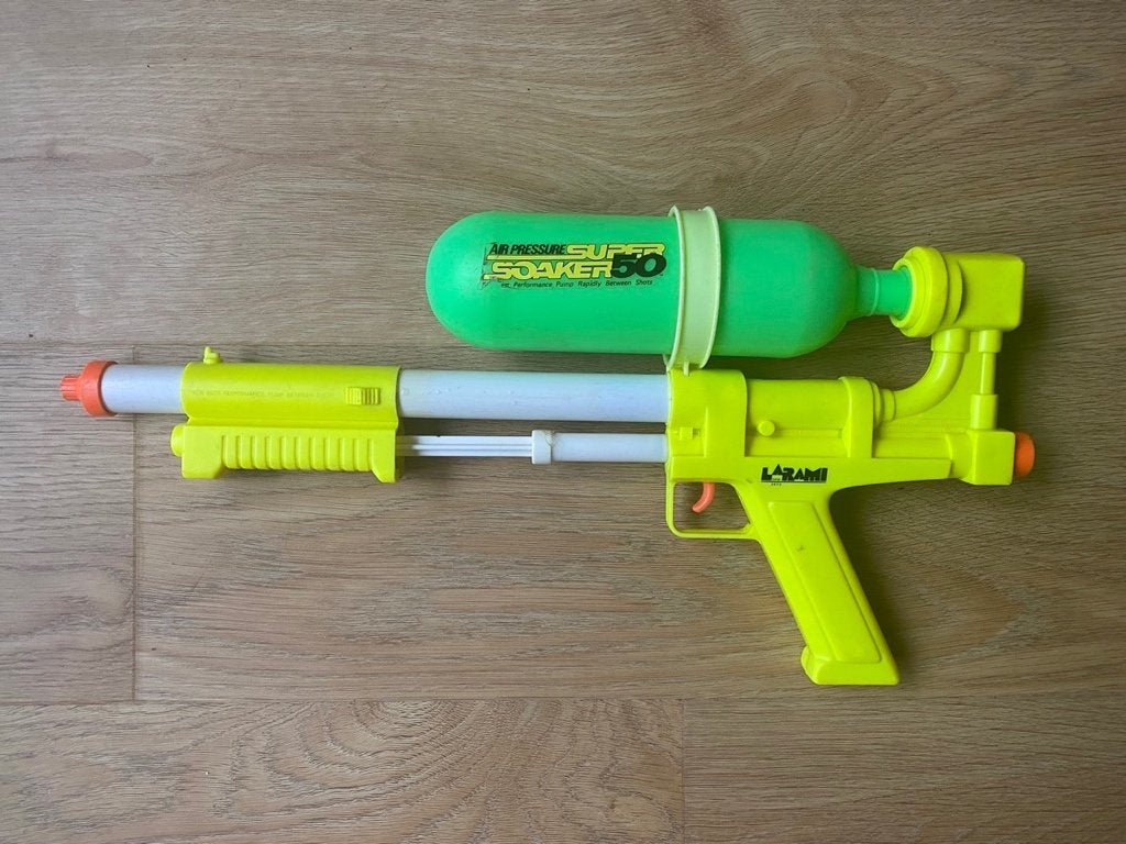 Larami Super Soaker 50, heel goede staat (SuperSoaker), Ophalen of Verzenden, Gebruikt
