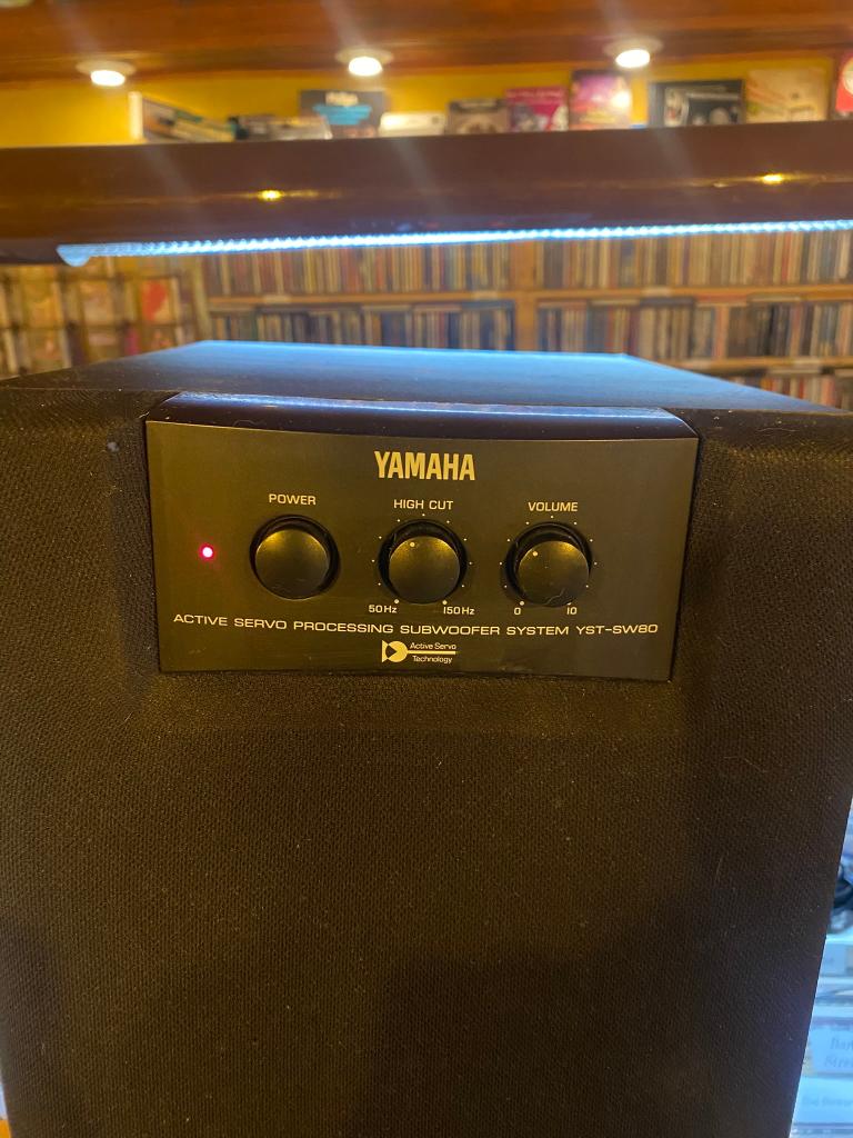 Yamaha YST-SW80 Subwoofer, Overige merken, -, Ophalen of Verzenden, Zo goed als nieuw