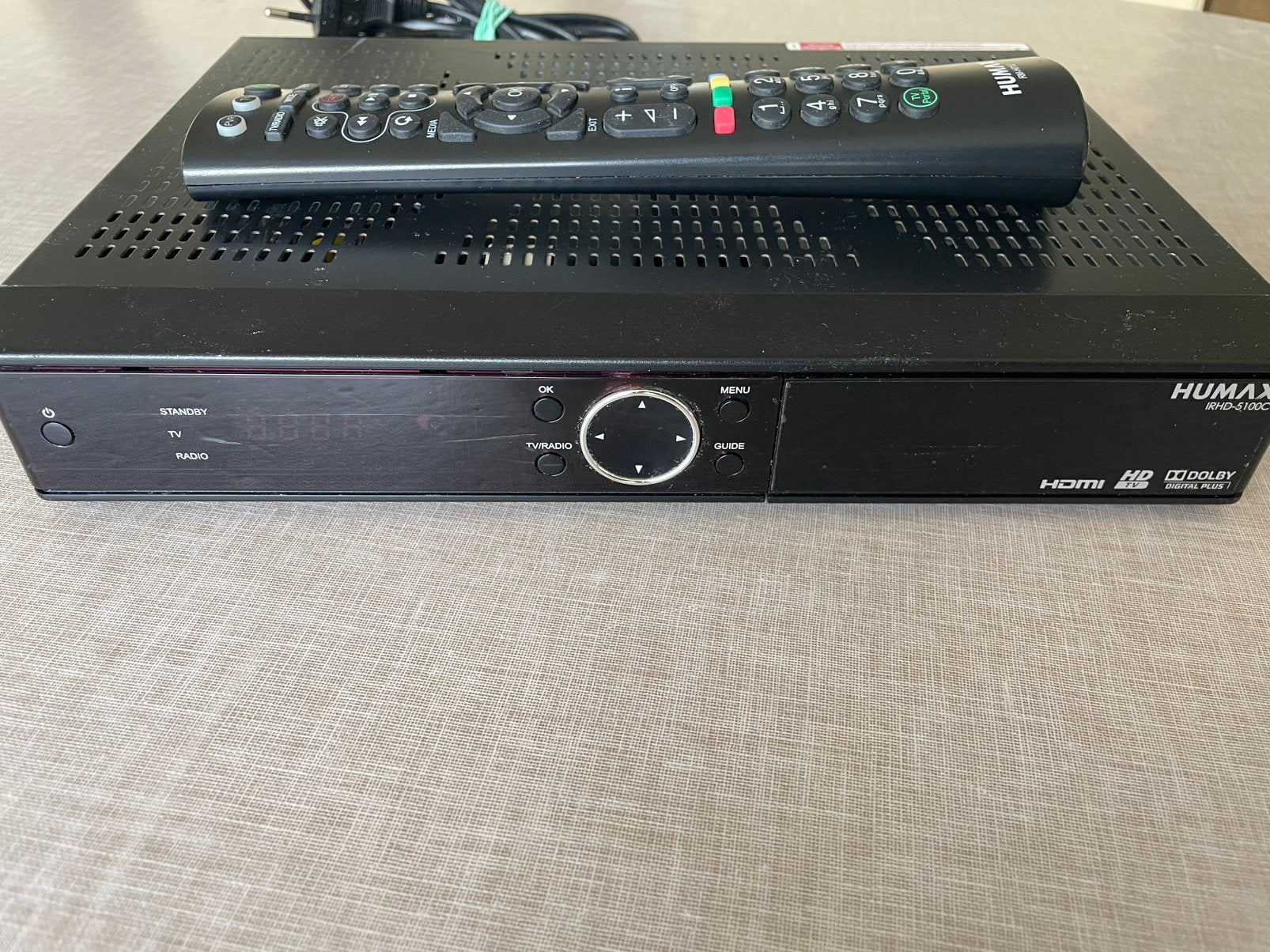 Humax IRHD-5100c, Audio, Tv en Foto, Decoders en Harddiskrecorders, Ophalen of Verzenden, Gebruikt, Harddiskrecorder