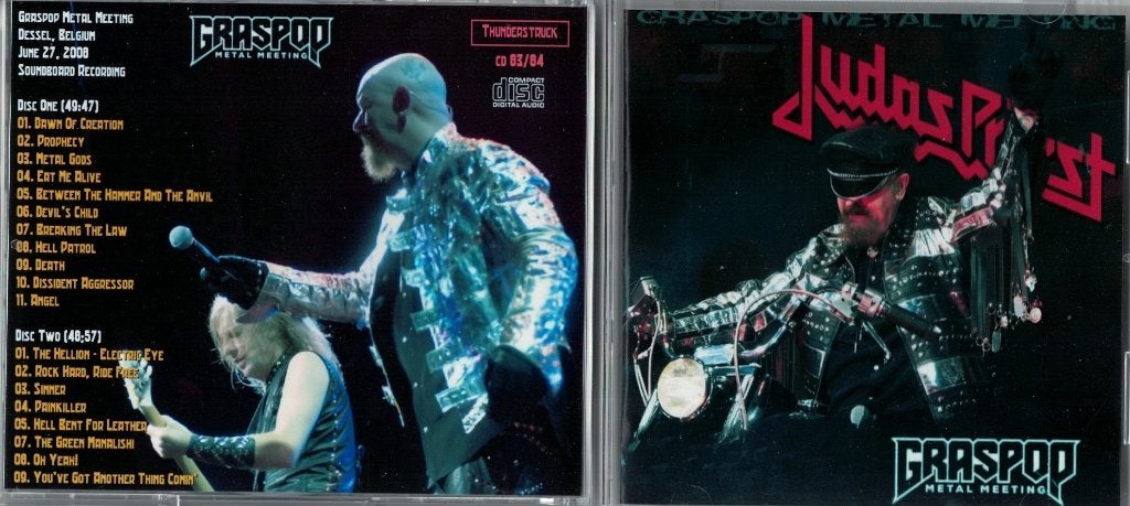Judas Priest - Graspop metal meeting 2008  2-cd import, Import, Ophalen of Verzenden, Live-album, Nieuw in verpakking