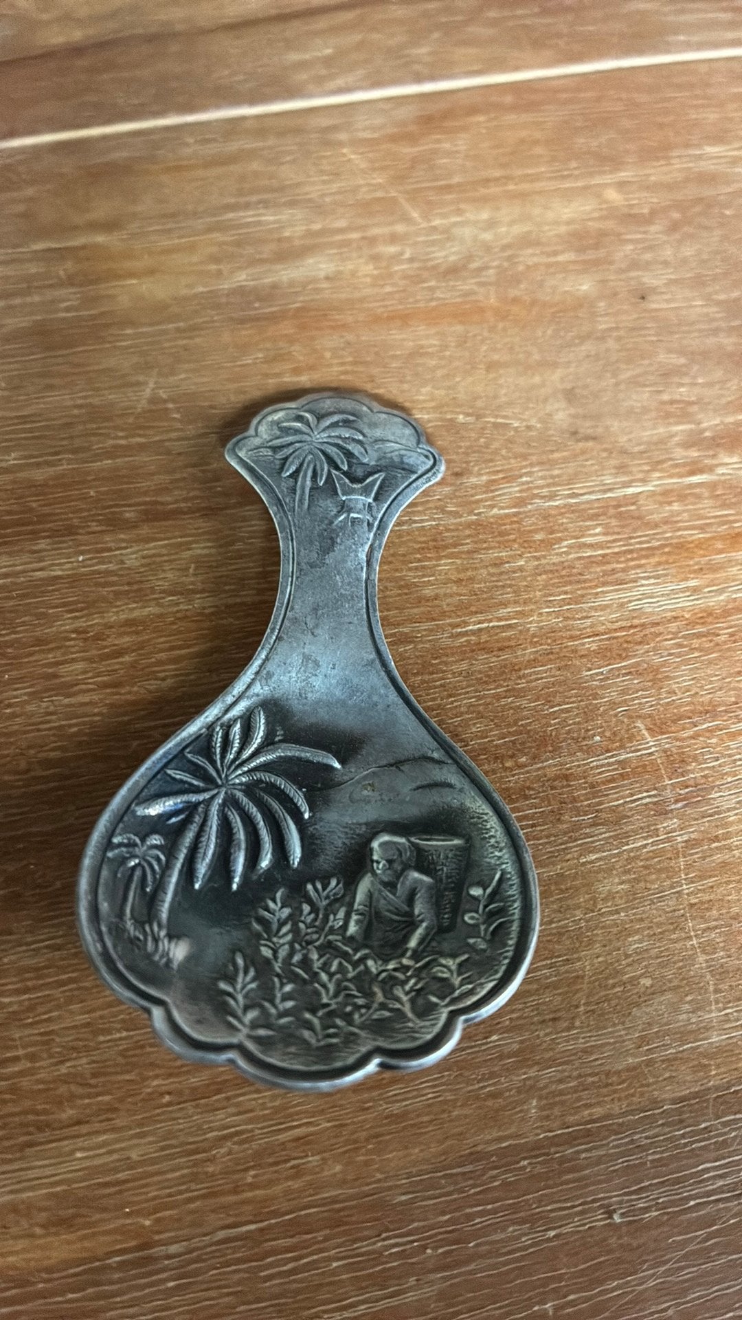 Theeduim verzilverd, Antiek en Kunst, Ophalen of Verzenden
