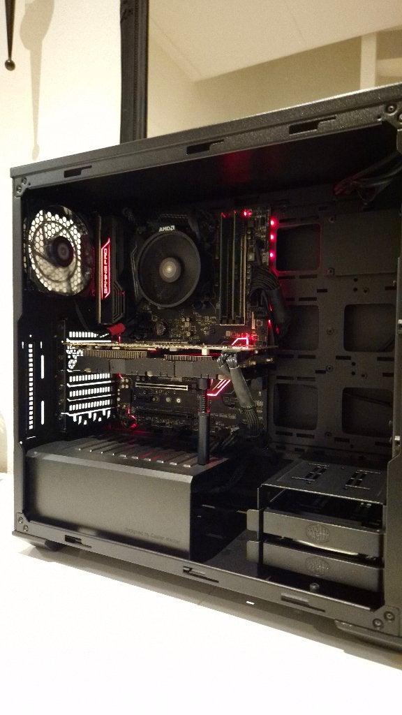 Instap Game PC - Ryzen 5 2600 - 16GB - GTX 1070 8GB, Gebruikt, 1.25 TB, Zelfgebouwde PC, Gaming