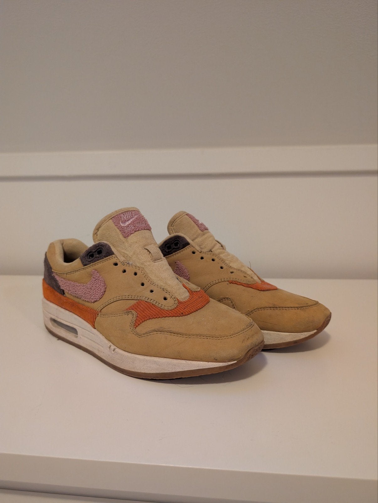 Nike Air Max 1 maat 42,5 - Gedragen sneakers, Kleding | Heren, Ophalen, Overige kleuren, Nike, Sneakers of Gympen