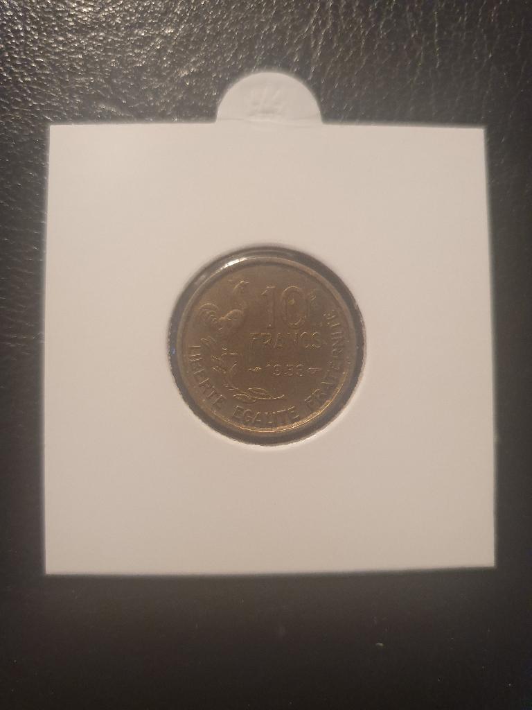 Frankrijk - 10 Franc 1953, Postzegels en Munten, Munten | Europa | Niet-Euromunten, Verzenden, Frankrijk, Losse munt