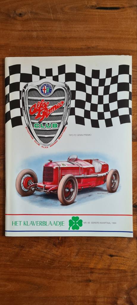 Het Klaverblaadje - Alfa Romeo Club (3 nummers 1994), Ophalen of Verzenden, Gelezen, Alfa Romeo