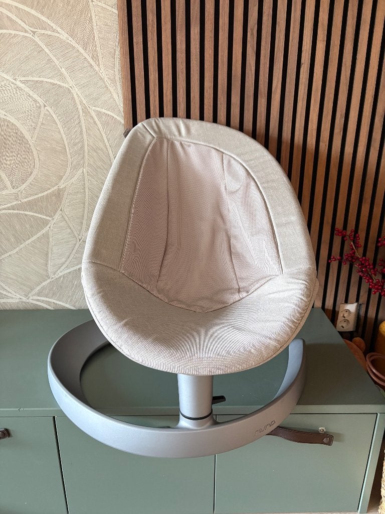 Nina leaf grow, Kinderen en Baby's, Wipstoeltjes, Schommelstoel, Verstelbaar, Zo goed als nieuw, Ophalen
