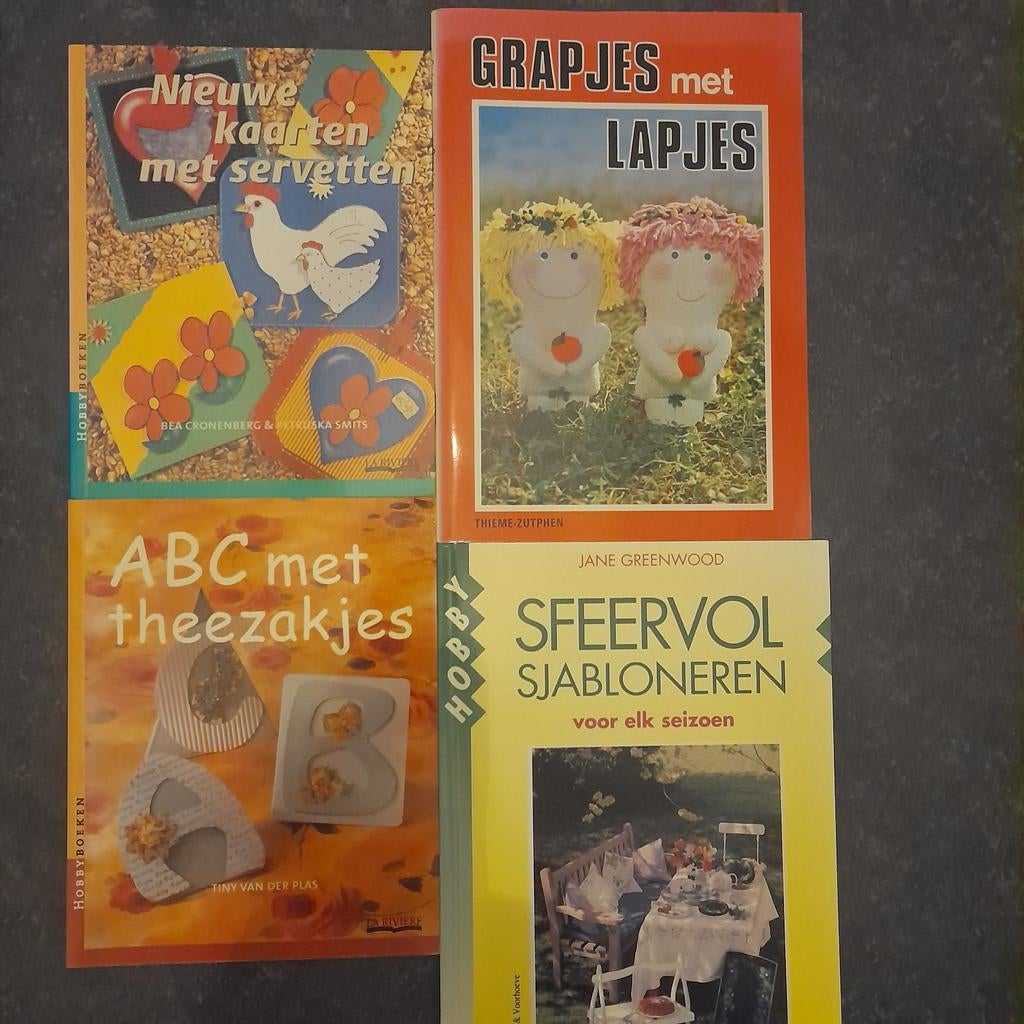 Hobby boekjes, Ophalen of Verzenden