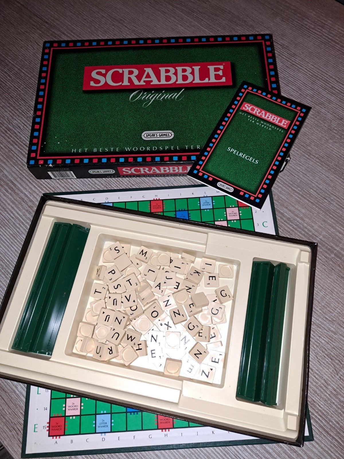Scrabble, Ophalen of Verzenden, Zo goed als nieuw
