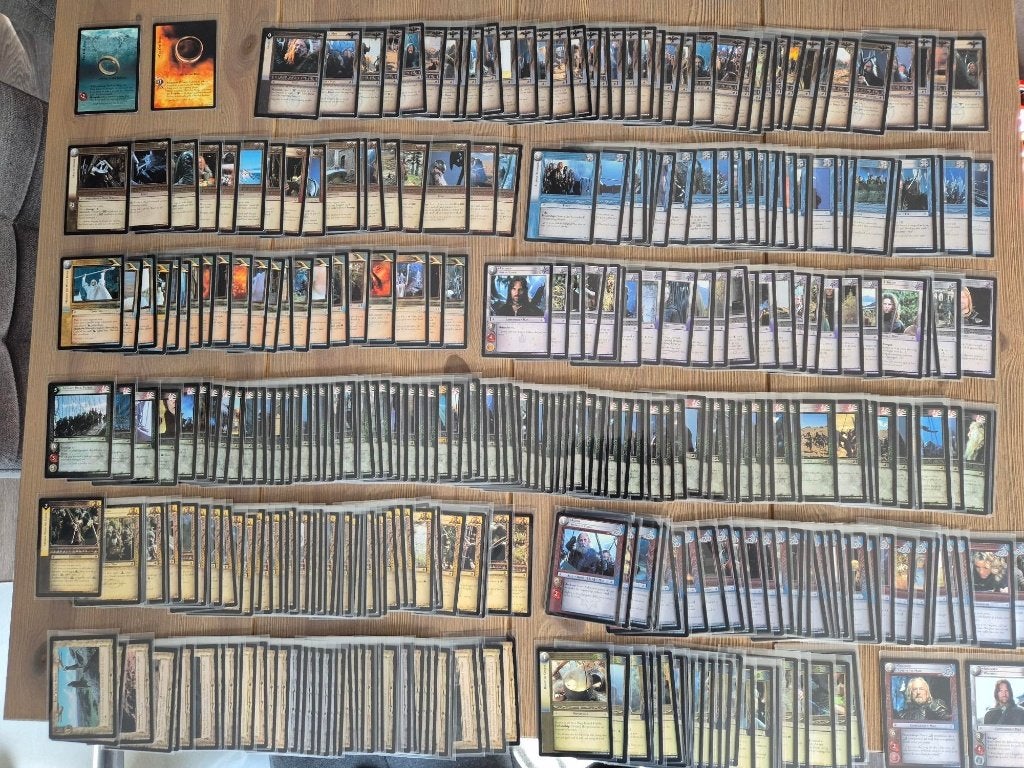 Lord of the Rings TCG - Set 4 (COMPLEET, 365 kaarten), Ophalen of Verzenden, Zo goed als nieuw, Spel