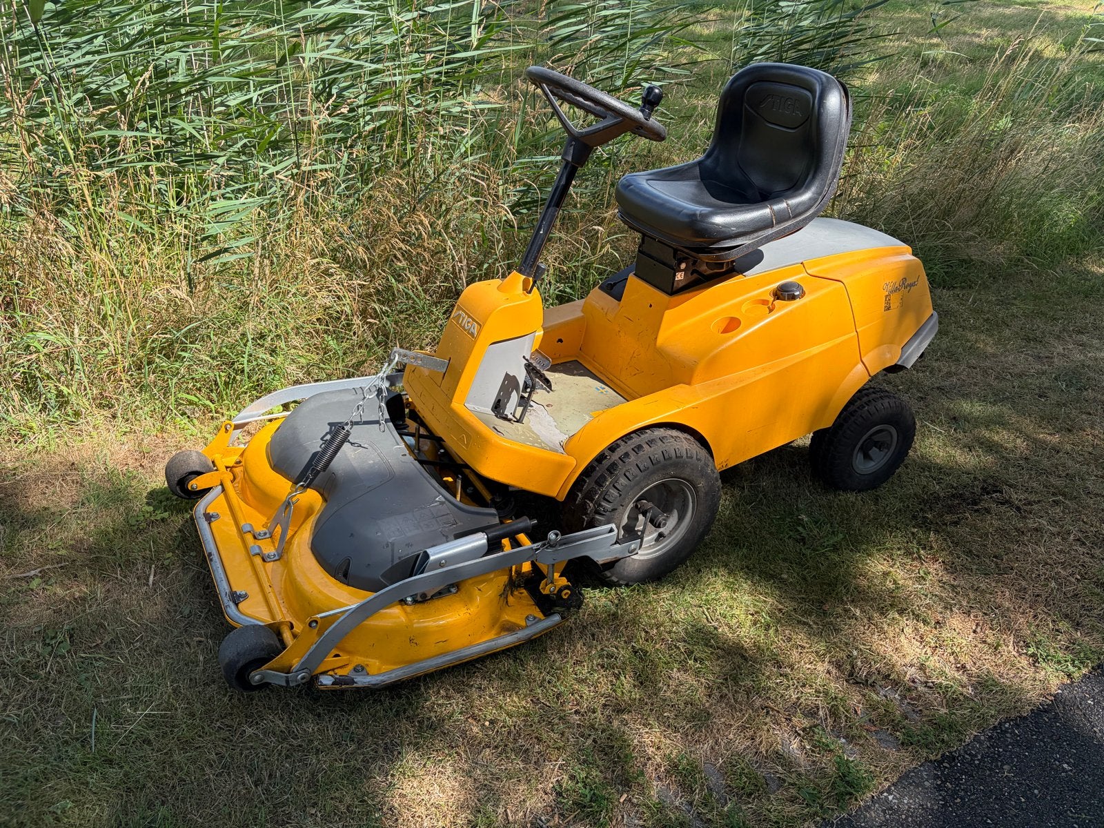 Stiga Zitmaaier - Hydrostaat, Honda 2 cilinder, 100cm maaide, Ophalen, Gebruikt, 90 tot 120 cm