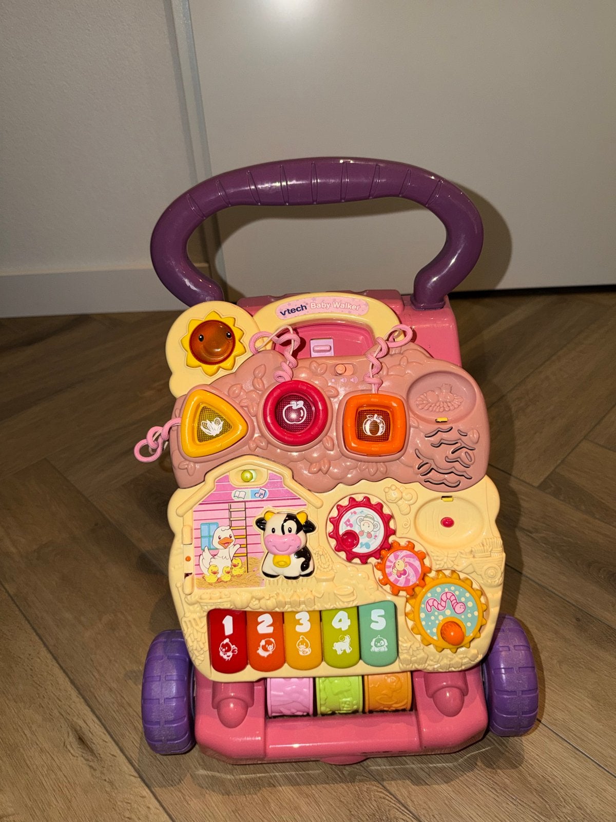 VTech Baby Walker loopwagen - Gebruikt maar werkt perfect, Ophalen of Verzenden, Gebruikt, Overige typen, Met licht