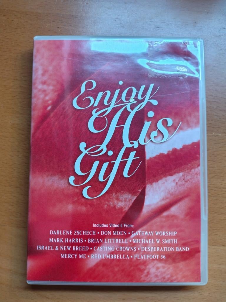 Enjoy His Gift DVD - Diverse Christelijke Artiesten, Alle leeftijden, Ophalen of Verzenden, Gebruikt