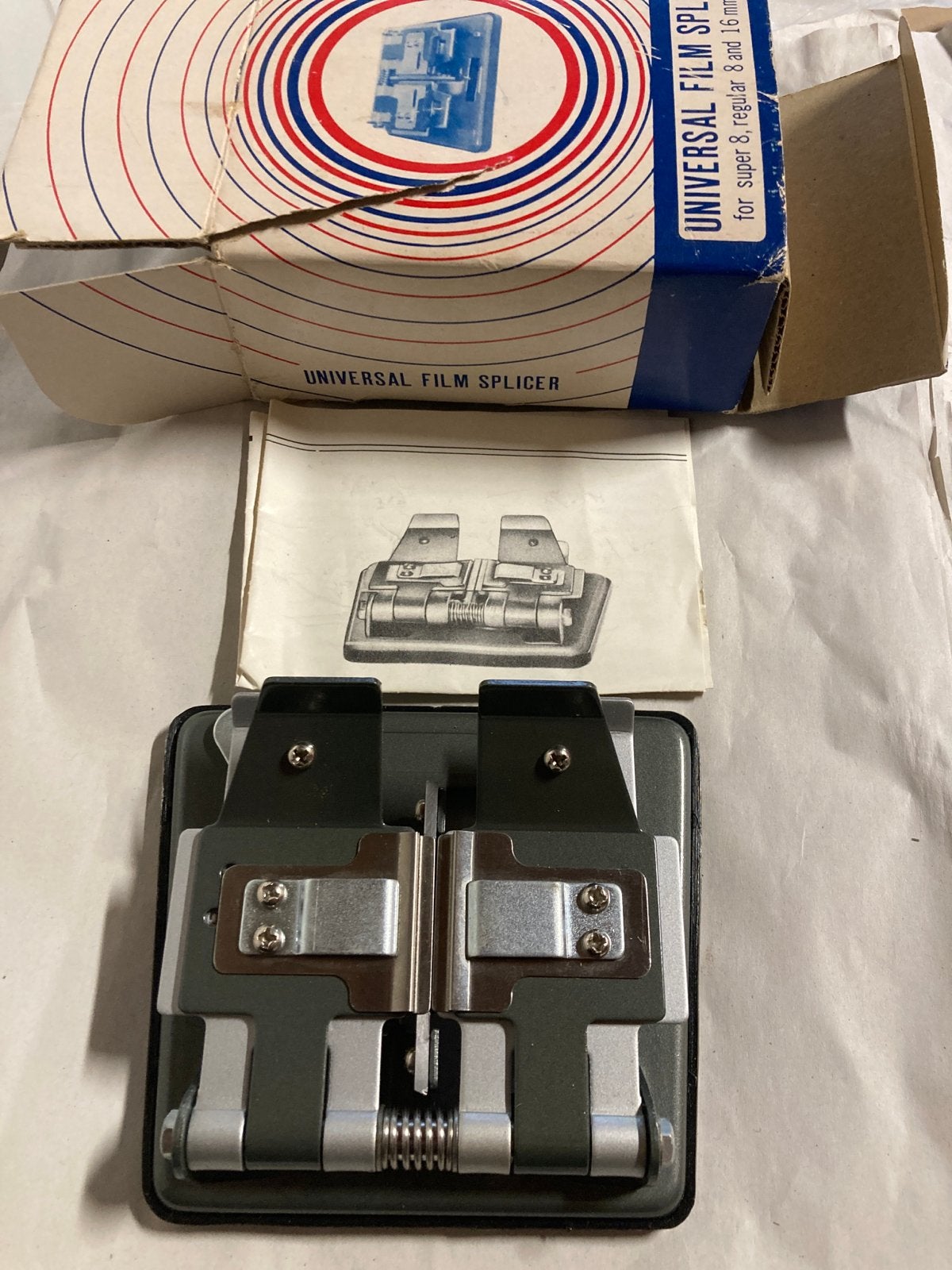 Universele Film Splicer voor 8mm, Super 8 en 16mm film, Ophalen of Verzenden, Accessoire