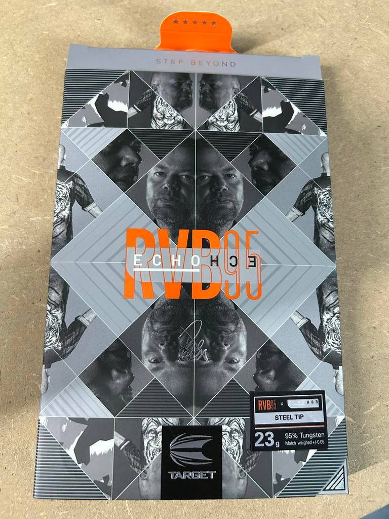 Raymond van Barneveld RVB Echo 23 gram Target Darts, Ophalen of Verzenden, Zo goed als nieuw, Pijlen