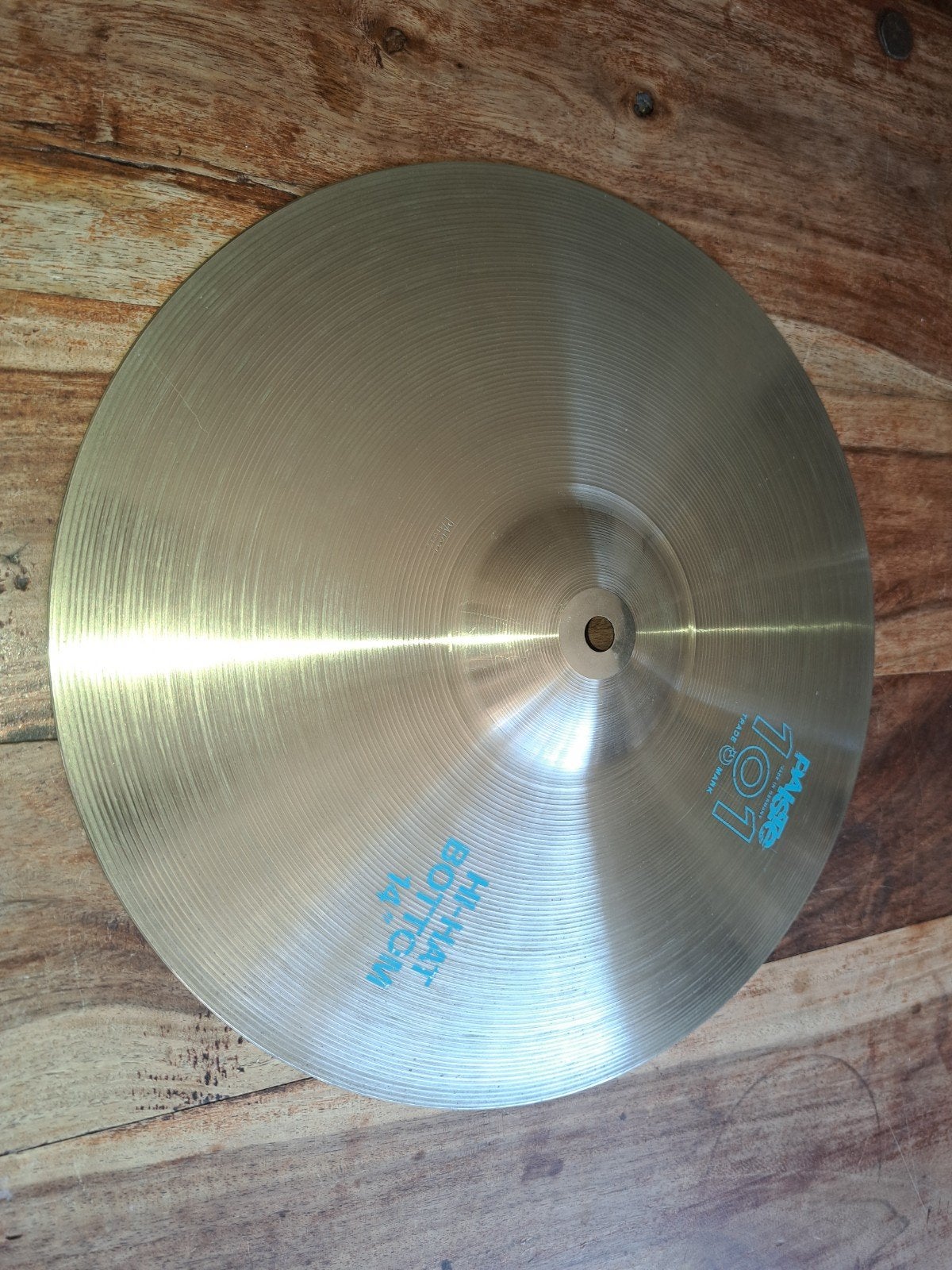 Hele nette 14 inch hihat paiste 101 bottem bekken, Muziek en Instrumenten, Ophalen, Zo goed als nieuw, Overige soorten