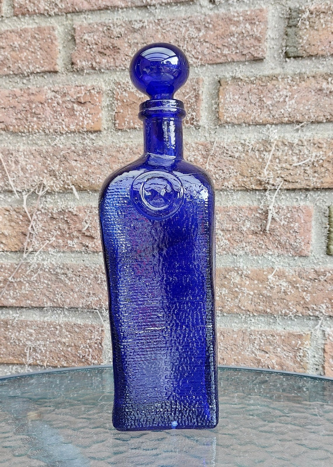 Blauwe karaf, Ophalen
