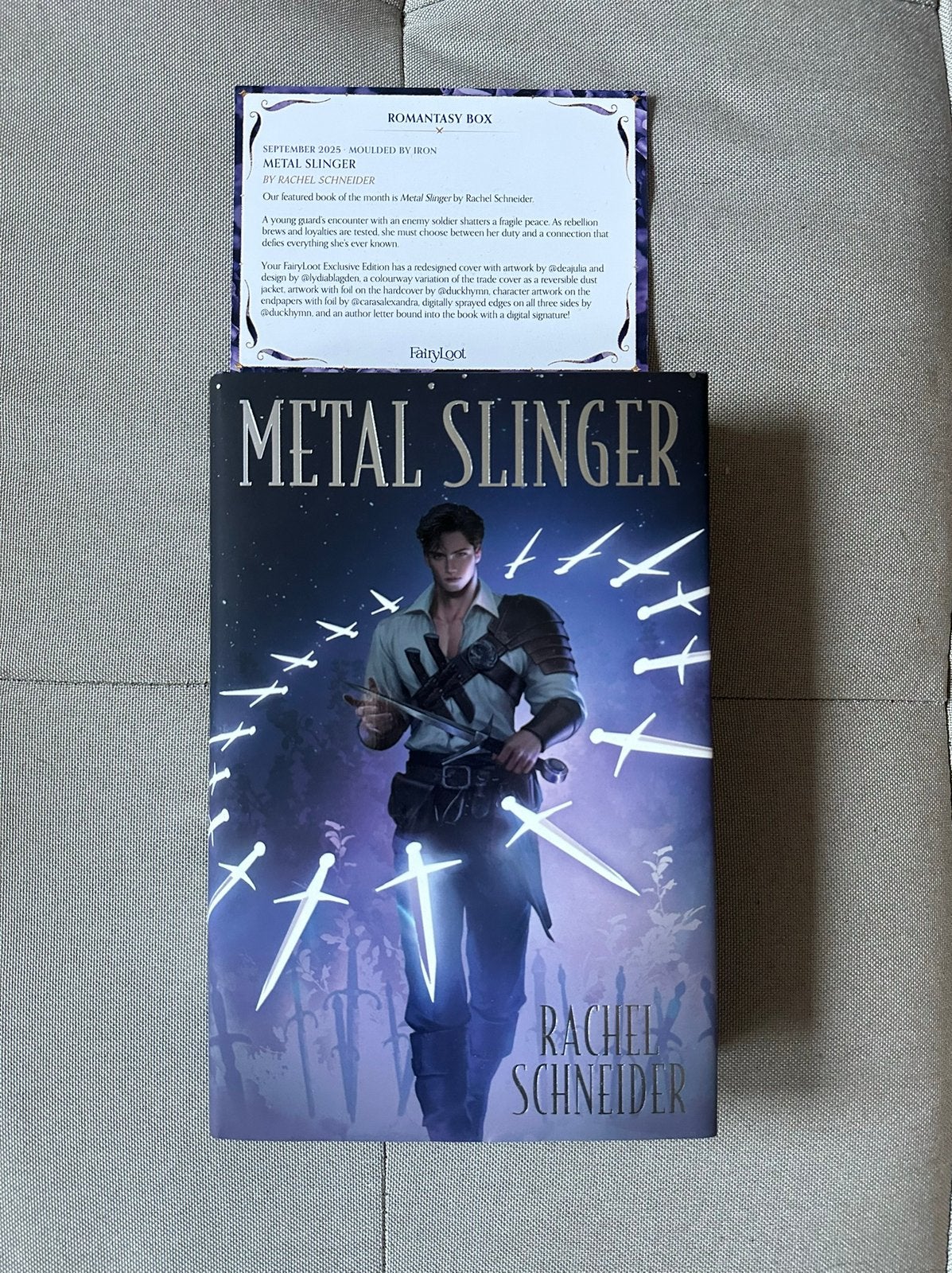 Metal Slinger – FairyLoot – Rachel Schneider, Ophalen of Verzenden, Nieuw