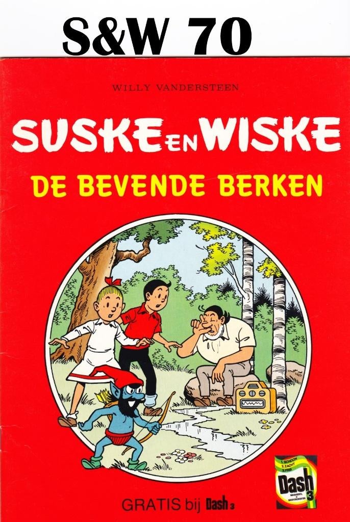 S&W 70 Suske en Wiske - De Bevende Berken ( Uitgave Dash 3 ), Boeken, Eén stripboek, Ophalen of Verzenden, Zo goed als nieuw