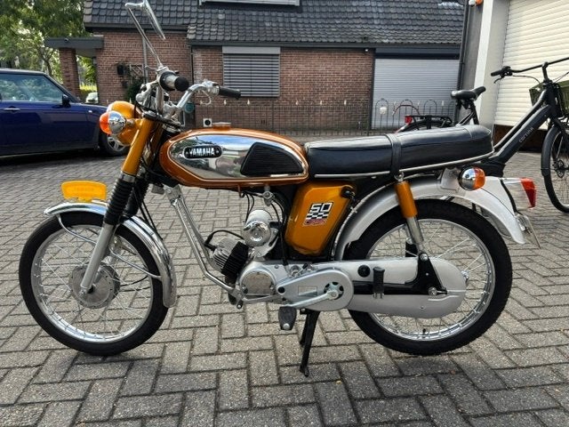 yahama fs1 ludy beumer uitvoering, Fietsen en Brommers, Brommers | Oldtimers, Ophalen, Maximaal 45 km/u, Yamaha, 4 versnellingen