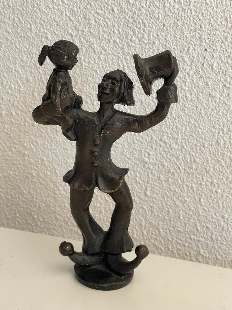 Corry Ammerlaan / Artihove bronzen sculptuur,  CliniClowns, Ophalen, Europa, Beeld, Minder dan 20 cm