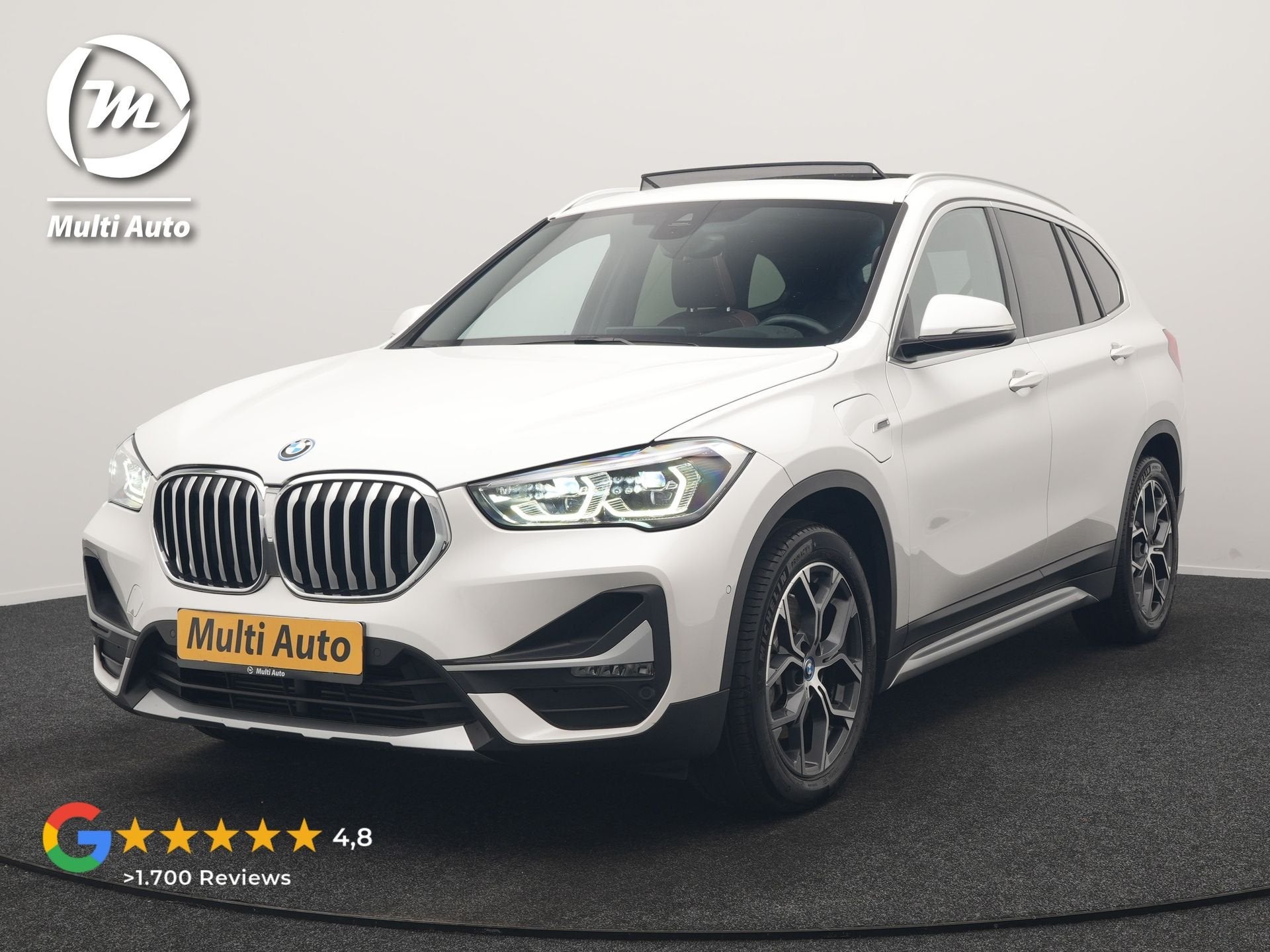 BMW X1 xDrive25e xLine PHEV 221pk Dealer O.H | Panodak | Ada, Auto's, Dealer onderhouden, Gebruikt, 750 kg, Wit