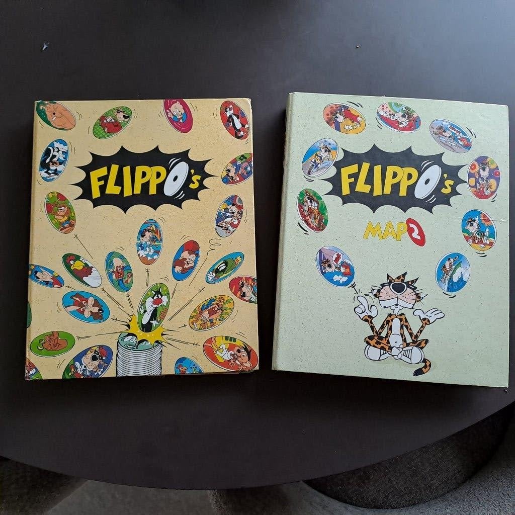 Flippo map deel 1 en 2, Ophalen of Verzenden, Map, Album of Poster