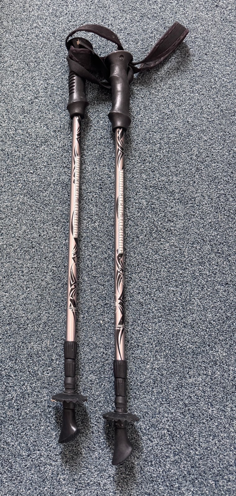 wonderful trekking  Nordic Walking Stokken 135 cm, Sport en Fitness, Bergsport en Wandelen, Ophalen of Verzenden, Zo goed als nieuw