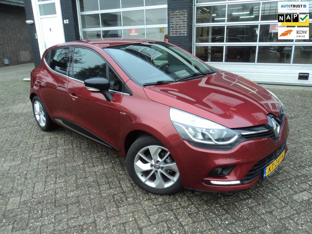 Renault Clio 0.9 TCe Limited Navi Cruise PDC, Auto's, Renault, Voorwielaandrijving, 898 cc, Stof, Gebruikt