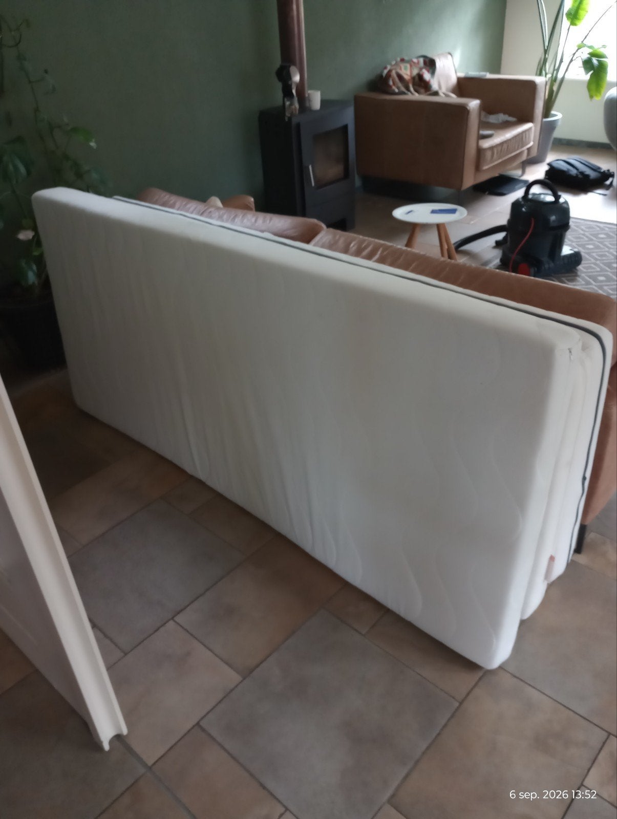 Matras 90x200 cm en 80x200, Ophalen, 90 cm, Eenpersoons, Zo goed als nieuw