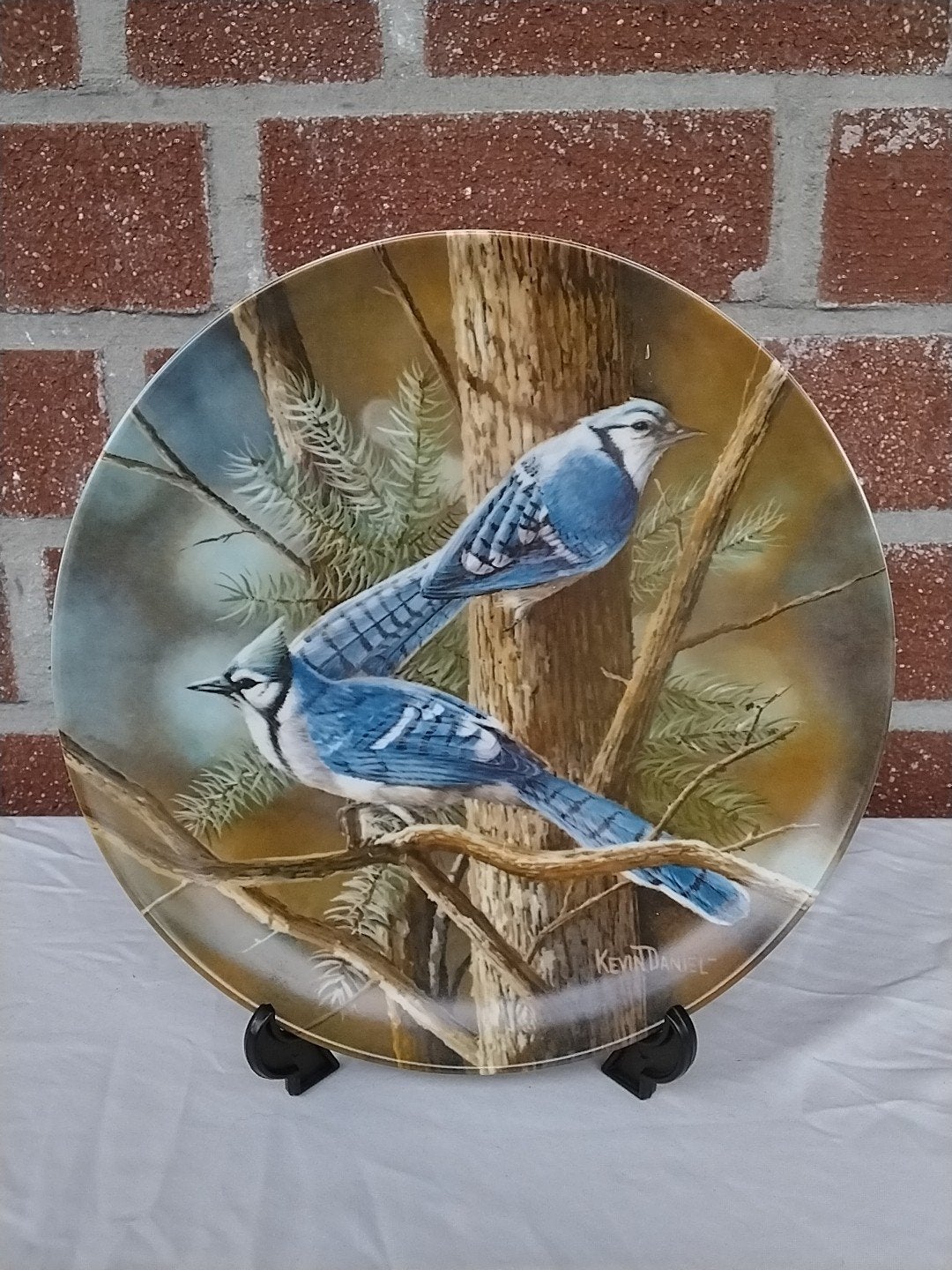 Verzamelbord 'The Blue Jay' van Kevin Daniel, 1985, Ophalen of Verzenden