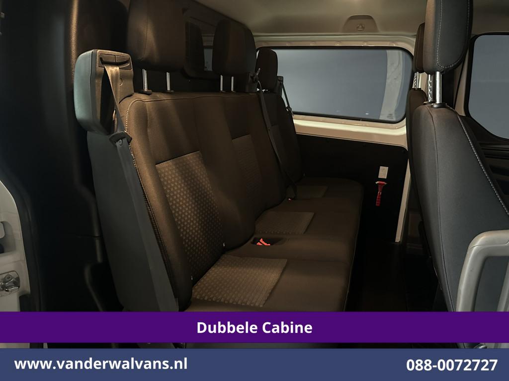 Ford Transit Custom 2.0 TDCI 131pk L2H1 Dubbele Cabine Euro6, Auto's, Bestelauto's, Voorwielaandrijving, 4 cilinders, 2800 kg
