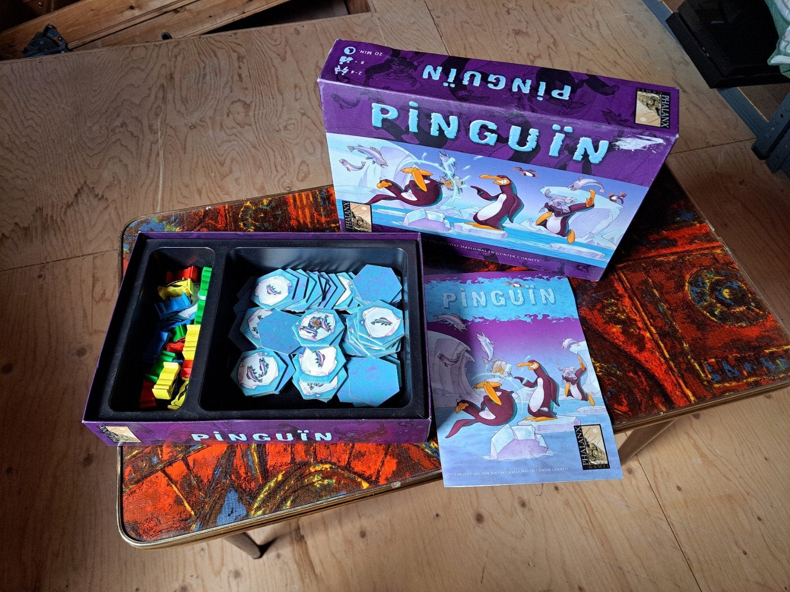 Pinguïn bordspel - Zo goed als nieuw, Ophalen of Verzenden, Zo goed als nieuw, Phalanx