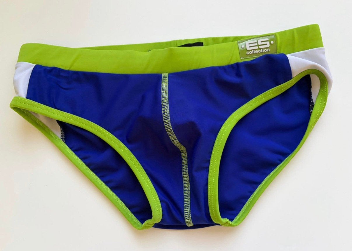 Sexy zwemslip ES Collection, Verzenden, Maat 48/50 (M), Meerkleurig, Zwemslip