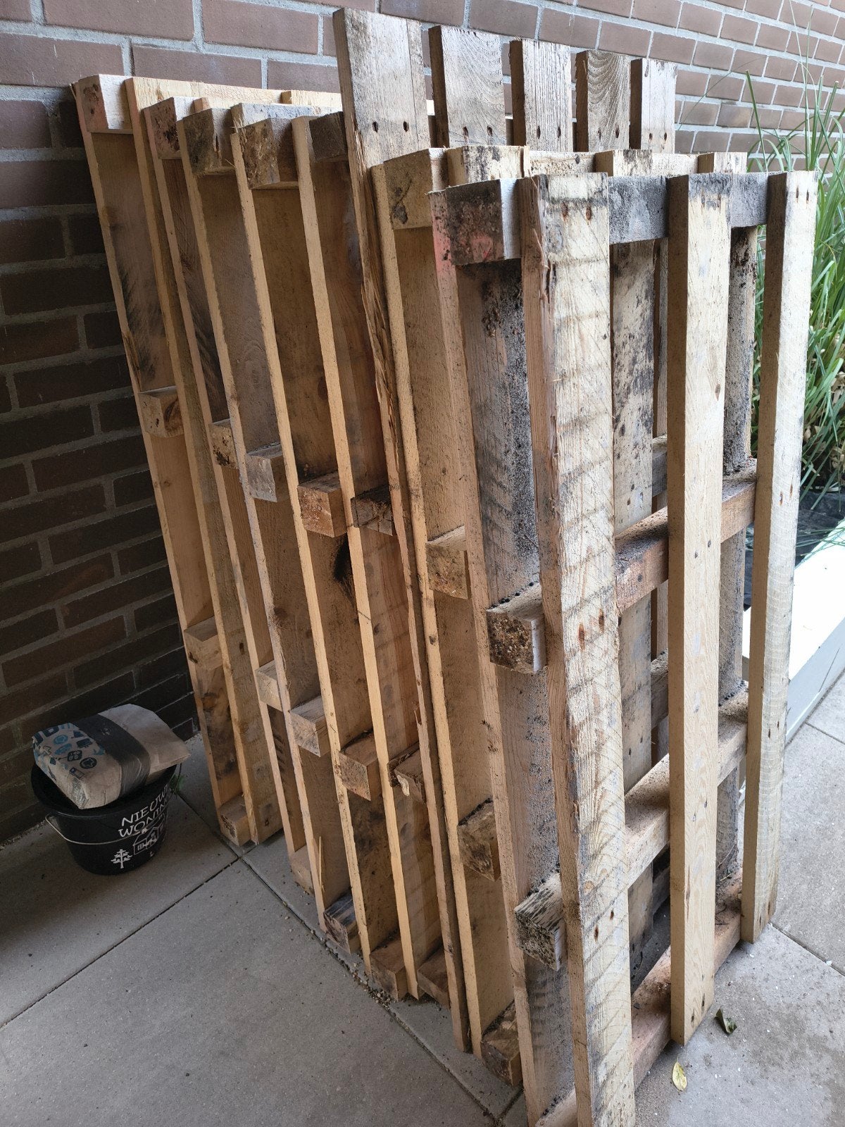Pallets! ( Gratis ophalen ), Minder dan 3 meter, Ophalen of Verzenden, Hout, 1 tot 2 meter