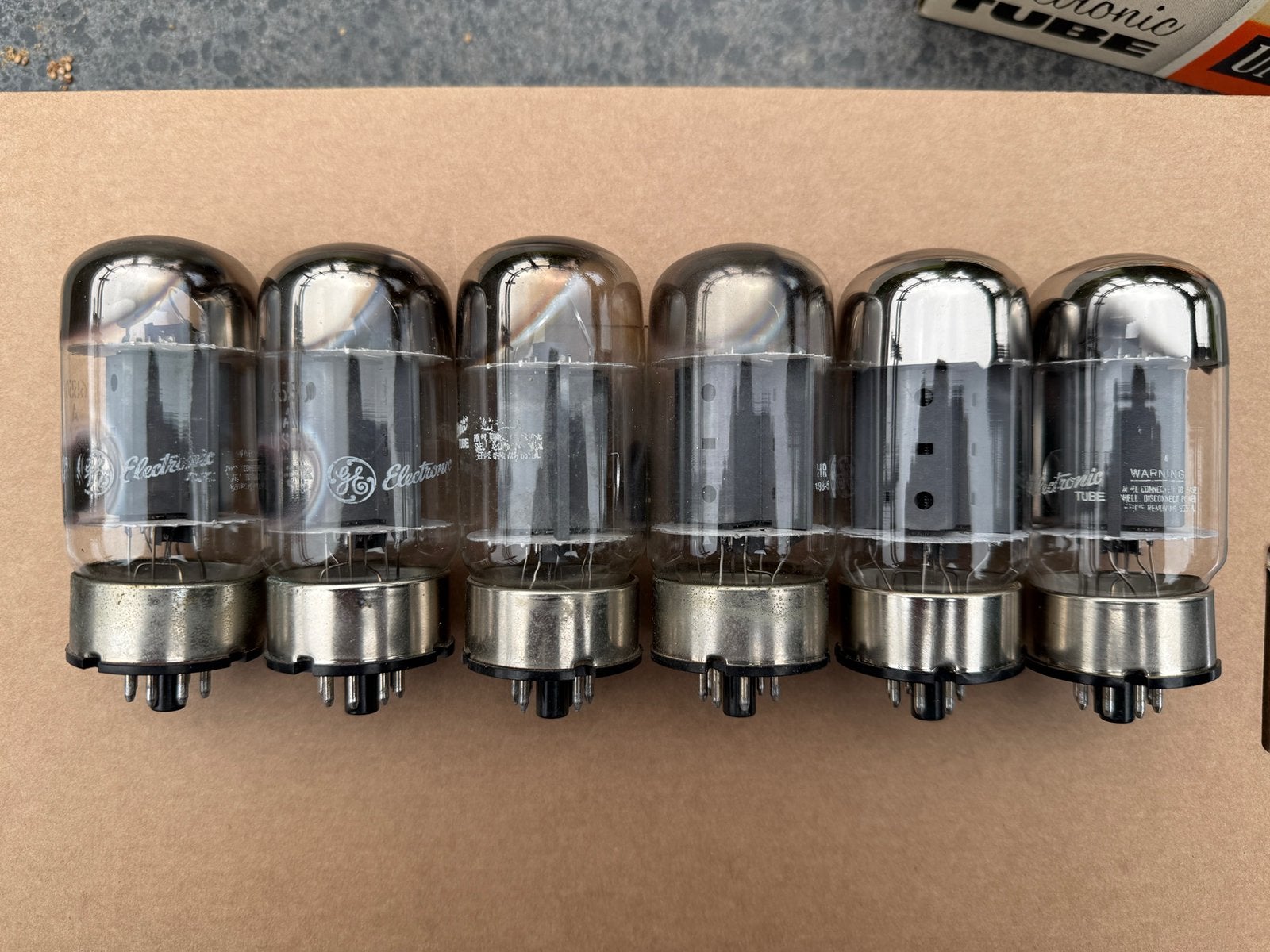 General Electric 6550A electronenbuizen 6 stuks, Ophalen, Buis of Buizen
