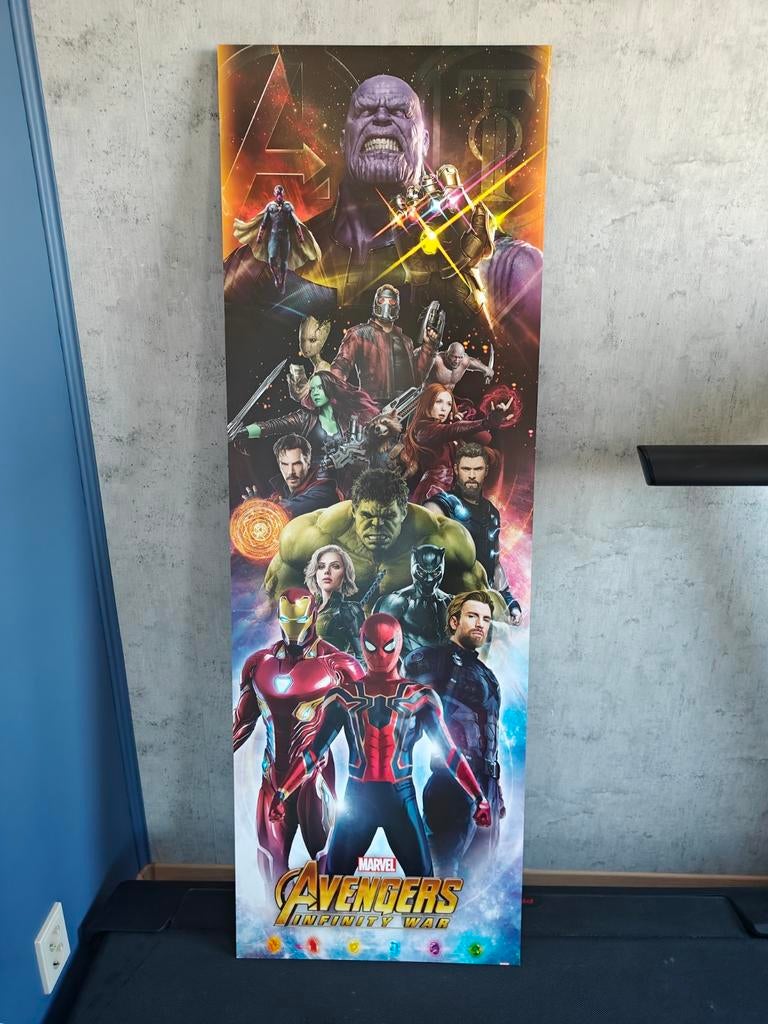 Marvel Avengers poster, Verzamelen, Ophalen, Zo goed als nieuw, A1 t/m A3, Film en Tv