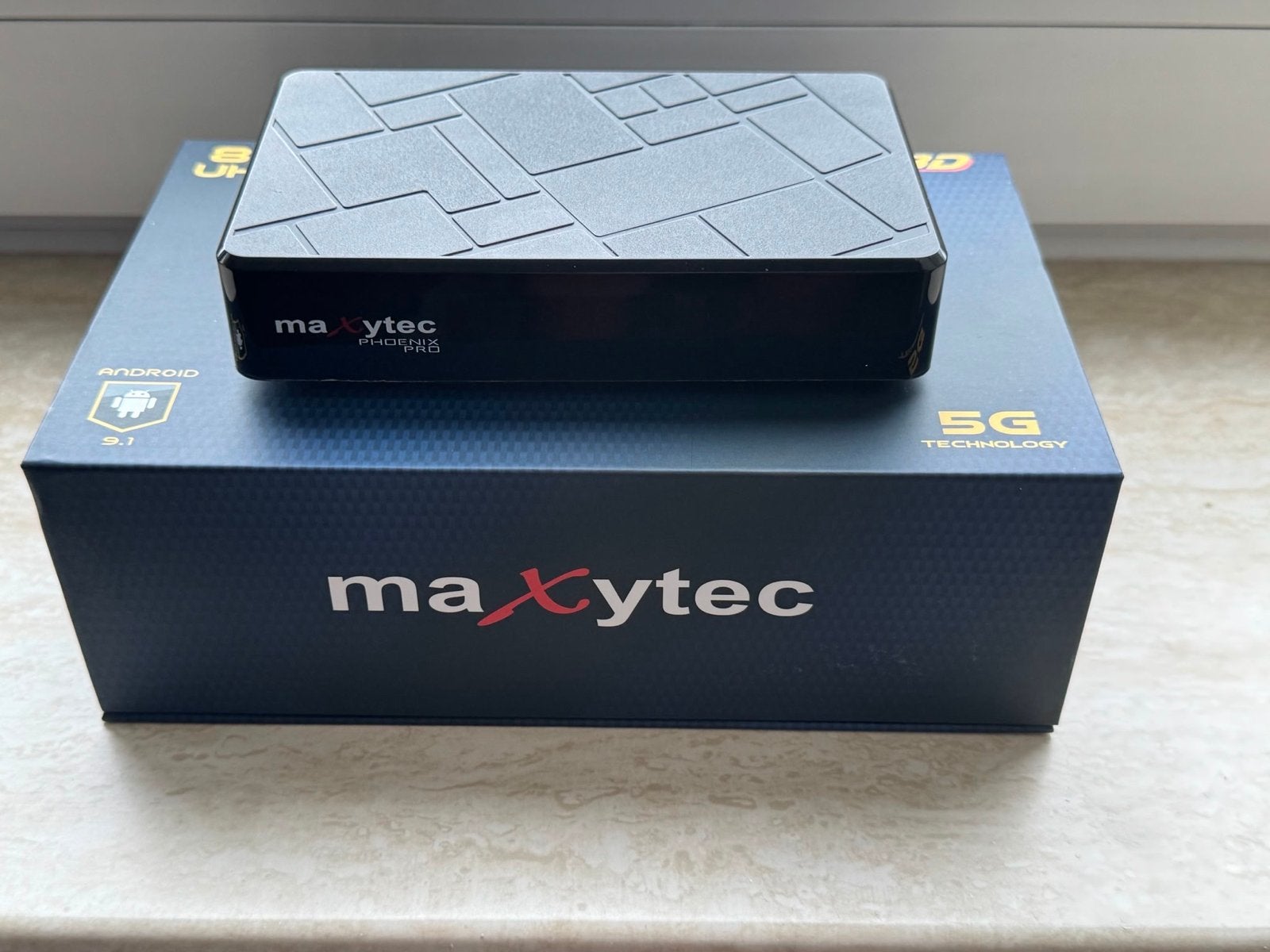 Maxytec Phoenix Pro Android TV Box - Zo goed als nieuw, Audio, Tv en Foto, Mediaspelers, Ophalen of Verzenden, Zo goed als nieuw