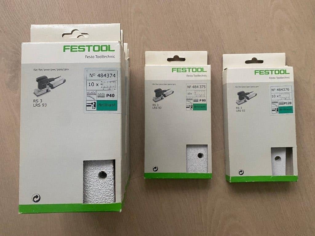 Festool schuurpapier (voor schuurmachine RS 3 en LRS 93), Ophalen of Verzenden, Nieuw, Minder dan 600 watt, Vlakschuurmachine