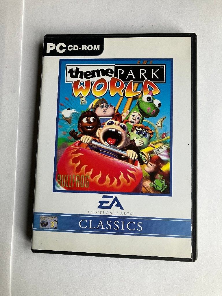 theme park world (EA) pc game simulator, Spelcomputers en Games, Games | Pc, 1 speler, Ophalen of Verzenden, Zo goed als nieuw