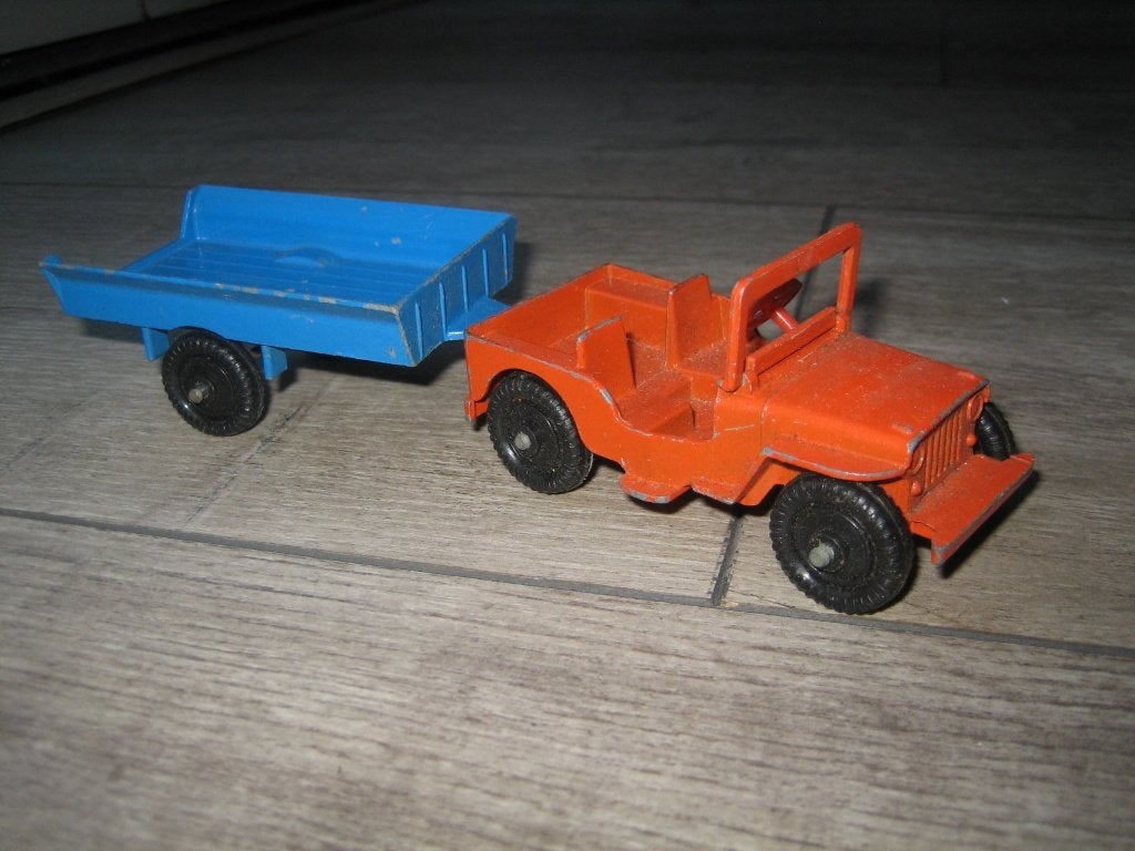Lone star jeep met aanhanger, Hobby en Vrije tijd, Ophalen of Verzenden, Gebruikt, Auto
