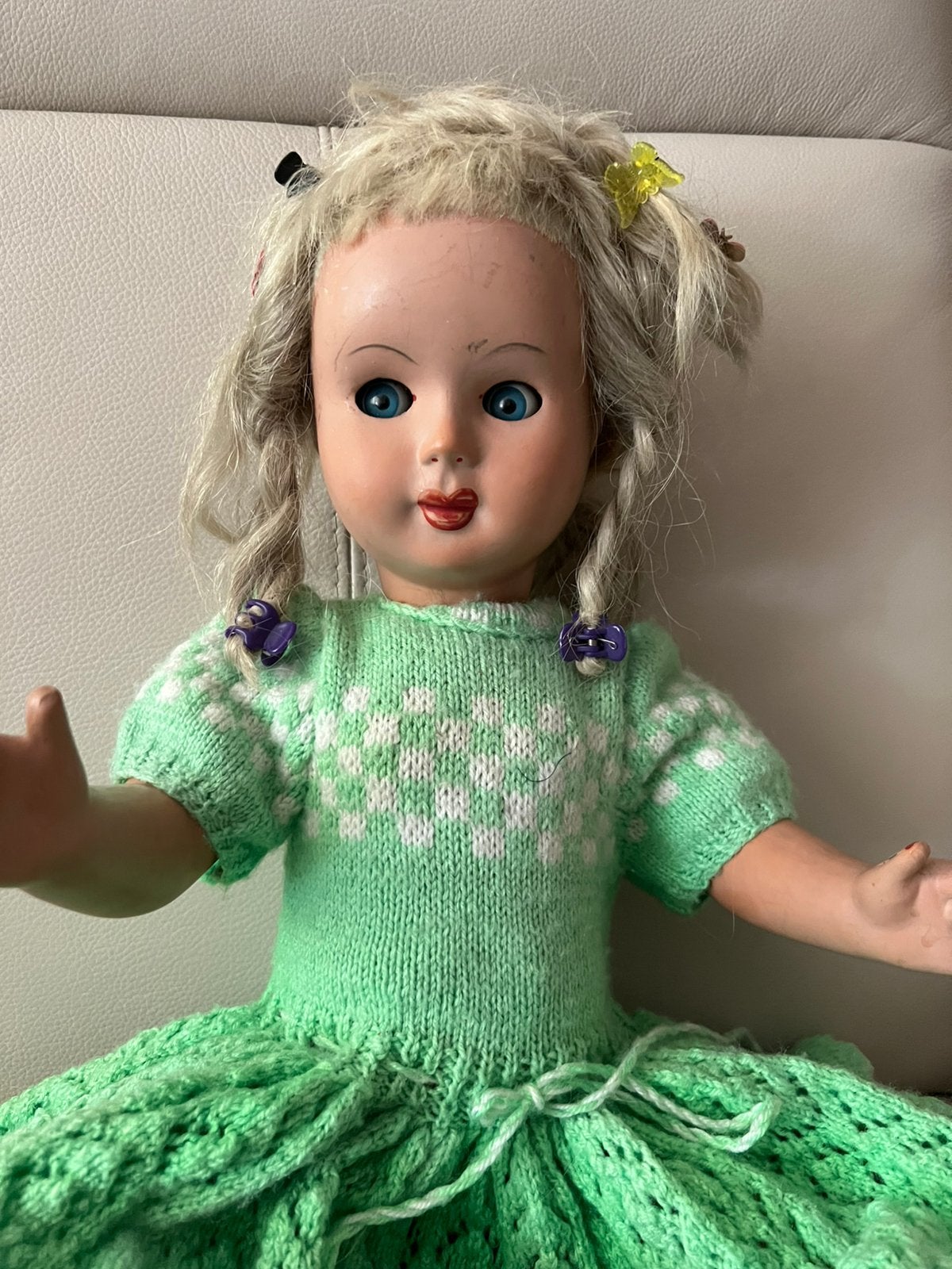 Grote vintage pop, Ophalen of Verzenden, Gebruikt, Babypop