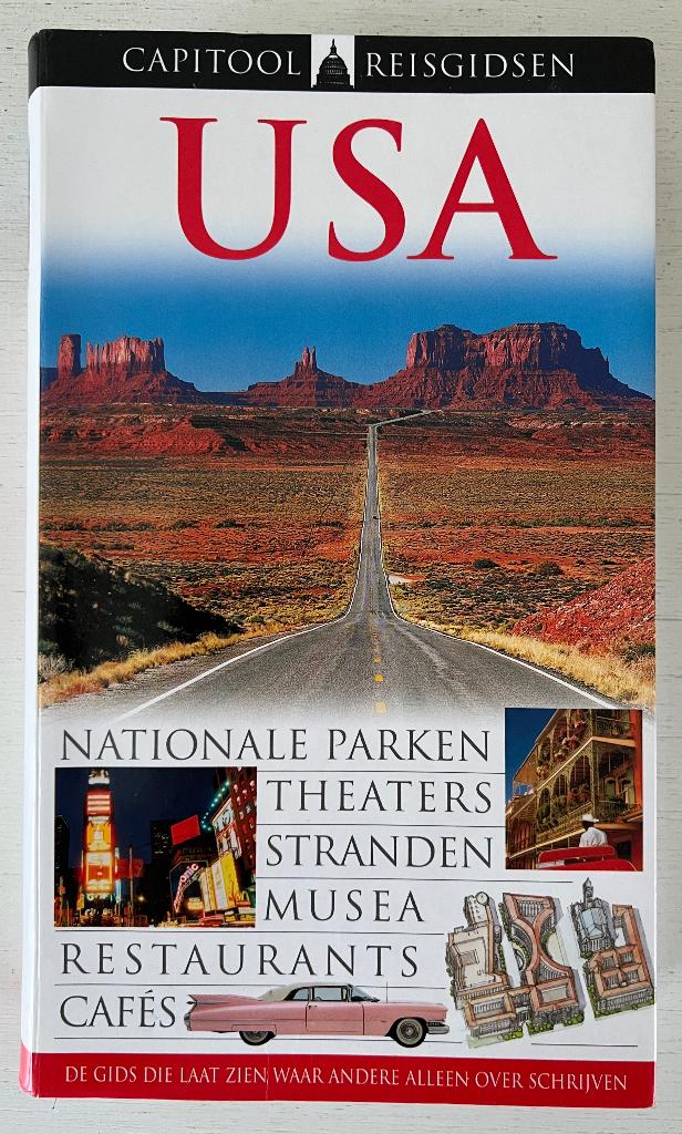 Capitool Reisgids USA (2011), Capitool, Ophalen of Verzenden, Zo goed als nieuw, Reisgids of -boek