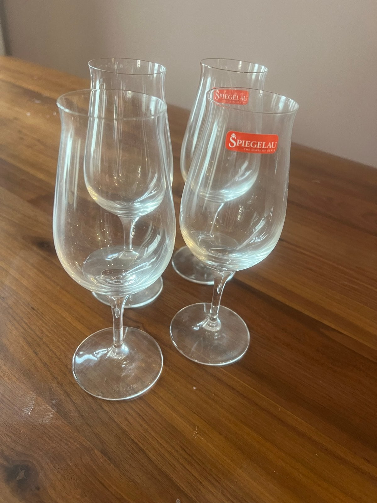 Set van 4 Spiegelau wijnglazen, Antiek en Kunst, Ophalen