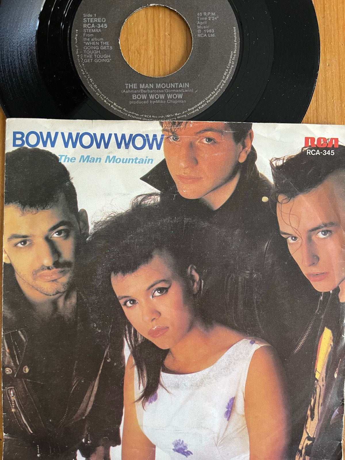 Bow Wow Wow - The Man Mountain 7" (1983), Ophalen of Verzenden, Gebruikt, 7 inch, Pop