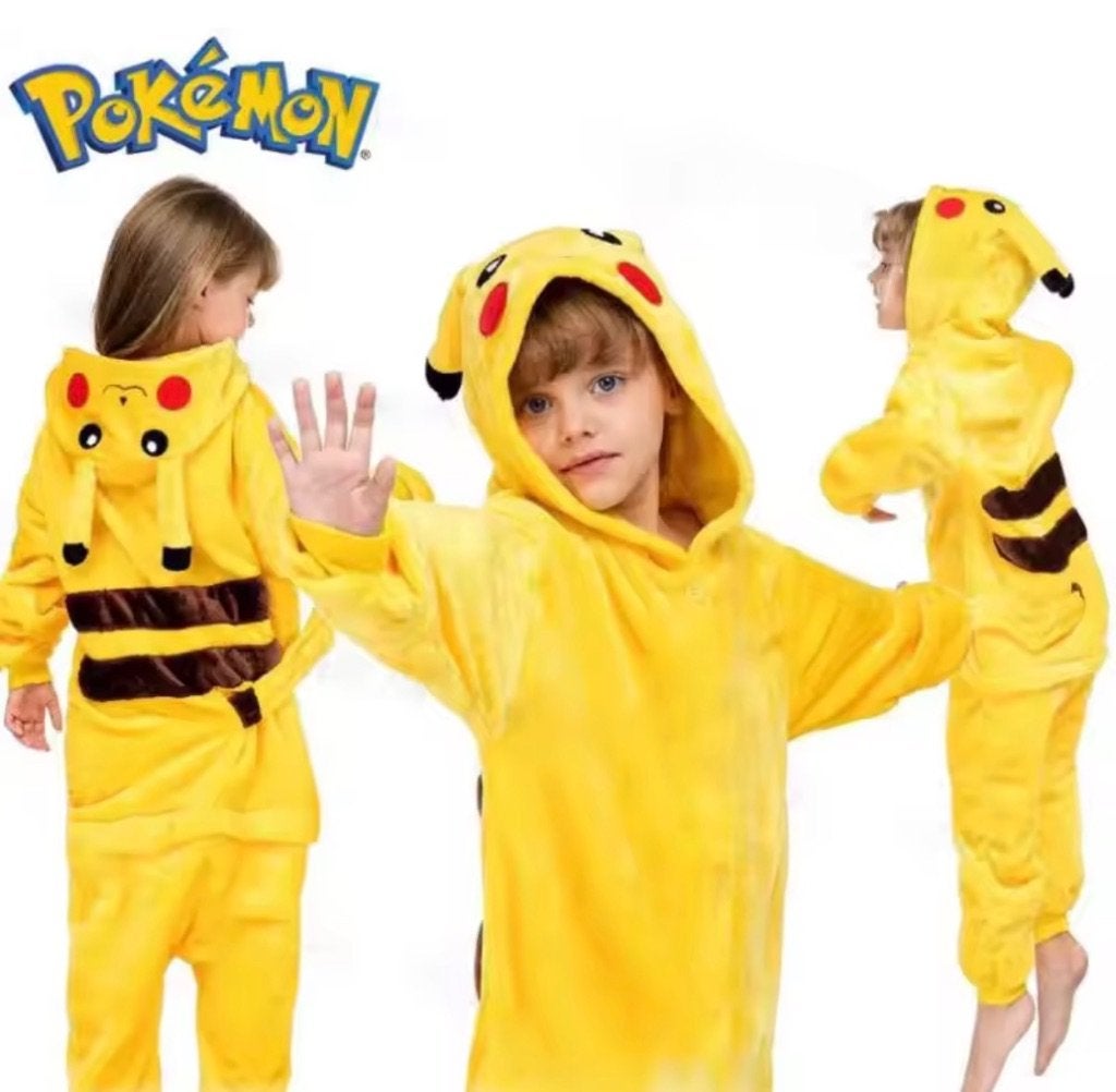 Pokemon Onesie Picachu maat 116 - 122, als NIEUW!, Kinderen en Baby's, Verzenden, Zo goed als nieuw, 110 t/m 116, Jongen of Meisje
